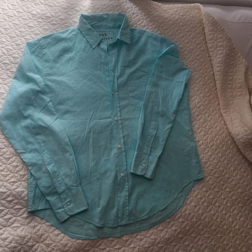 Frank & Eileen Blue Classic Casual Shirt